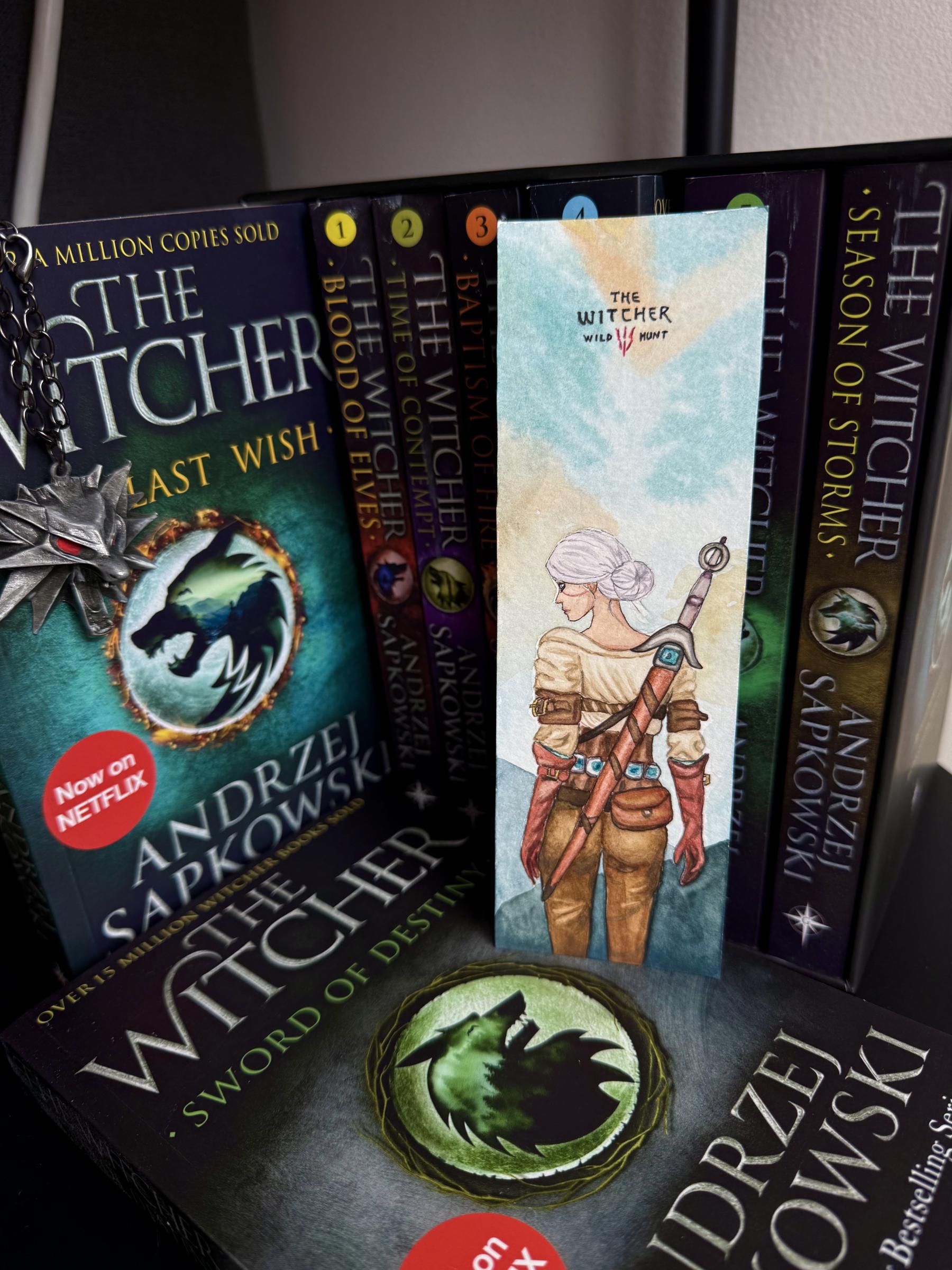 Ciri Watercolor Bookmark
