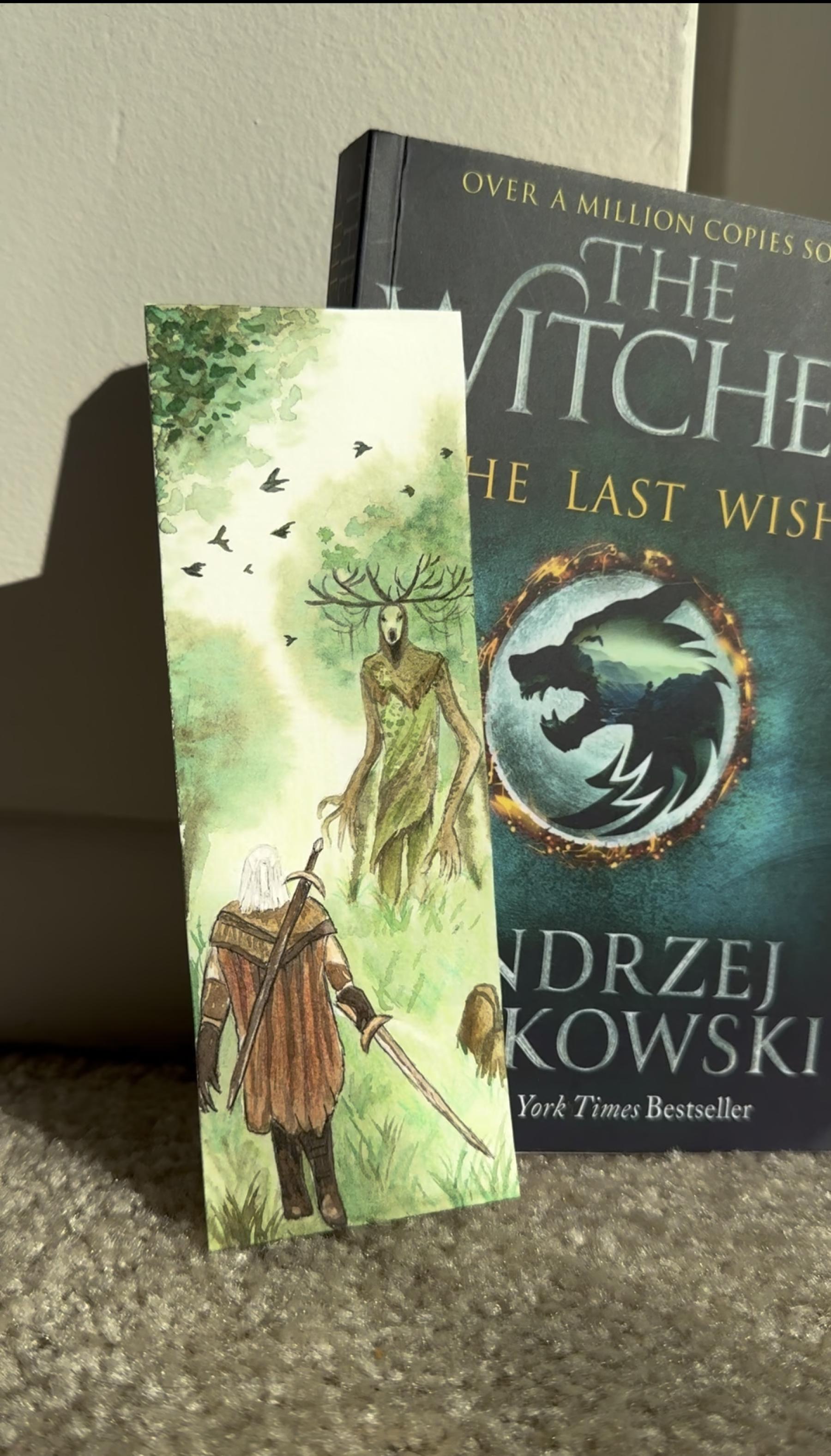 Leshen Watercolor Bookmark