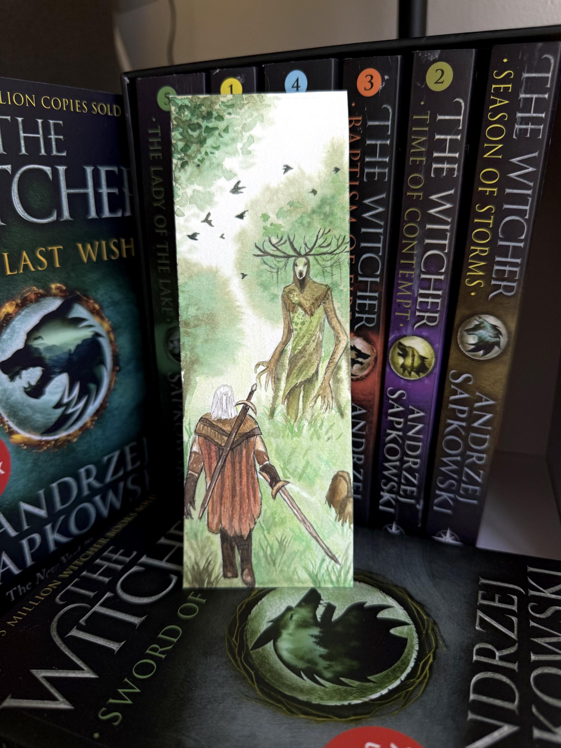 Leshen Watercolor Bookmark